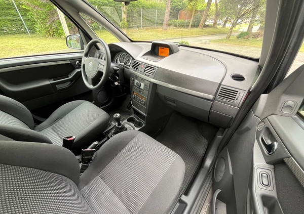 Opel Meriva cena 12900 przebieg: 156500, rok produkcji 2007 z Bieruń małe 191